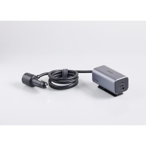 UGREEN GaN 4 Port Car Charger 150W - Grey & Black